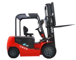 Wholesale 3 Ton Large Capacity Electric Forklift Truck Streamlined Design With Electric Motors from china suppliers
