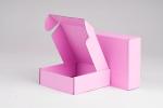 Clothing Candy Color Custom Corrugated Mailer Boxes 9x6x3 9x6x4