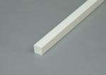Blind Stop White Vinyl Waterproof PVC Trim Profile For Interior