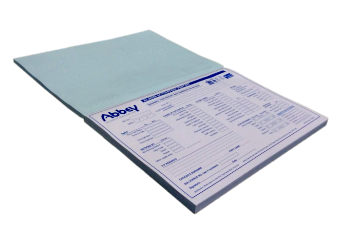 Perfect Image NCR Carbonless Paper Offset Printing Flat Paper Surface