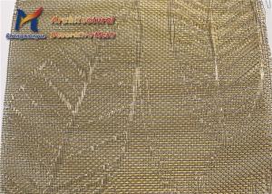 Wholesale Tempered Laminated Glass Fabric Indoor Dividers 0.6mm Aluminum Wire Mesh Panels from china suppliers