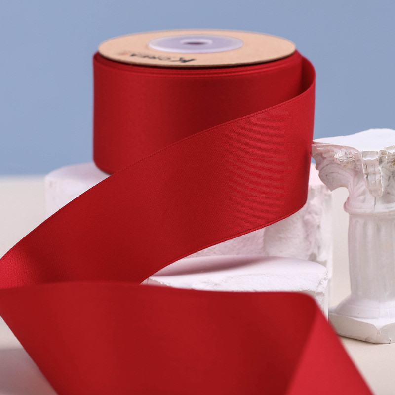 10mm-38mm*50y Polyester Cotton Ribbon Customized Color Cotton Ribbon