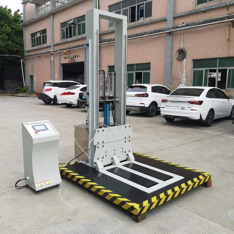 Zero Height Impact Tester Drop Test Machine with Zero-height Free Fall Test Max Load 80kg and Adjustable Drop Height 400-1500mm