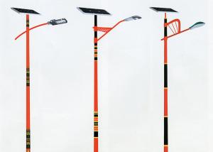 Wholesale Flux 8250lm Solar Energy Street Light Color Temp 6000K 8 Meters Pole from china suppliers
