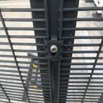 3mm Galvanized Clear View Steel Fencing Anti Climb Prison Security Fence