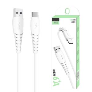 Wholesale 50W 6A Fast Charging Data Cable USB Type C Quick Charge Cable QC3.0 For Cell Phones from china suppliers