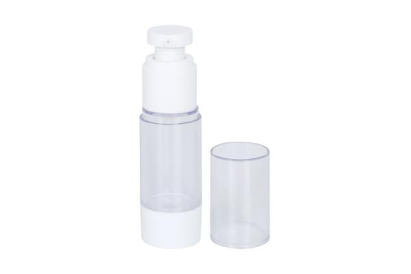 Transparent Airless Bottle AS 15ml 30ml 50ml 80ml 100ml Personal Care Packaging