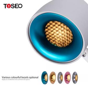 Wholesale MR16 IP20 Magnetic Track Lights Surface Mounted Spotlight from china suppliers
