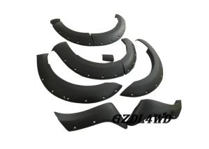 Wholesale 2016 Matte Black Wheel Arch Flares Pocket Style Everest OEM ABS Plastic from china suppliers