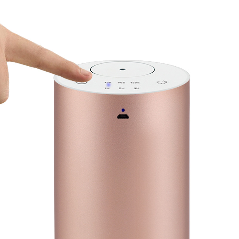 Rechargeable 72H Car Essential Oil Diffuser Aluminum Alloy Material