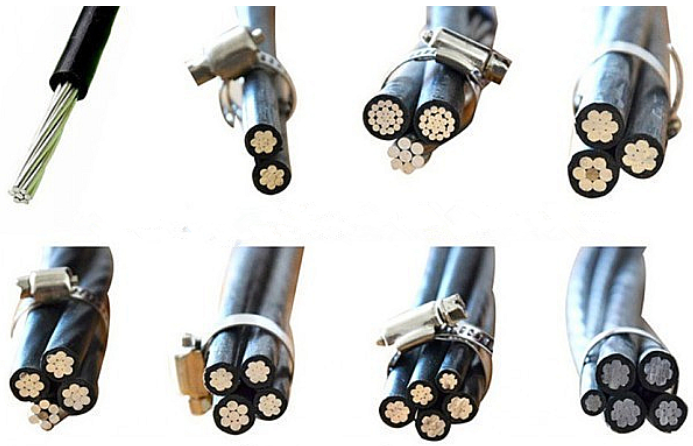 aerail bunched cable