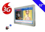3g wireless Bus LCD Advertising Display TV Commercial Digital Signage media