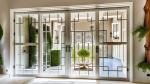 Ventilated Residential Aluminium Sliding Glass Doors Fireproof ODM