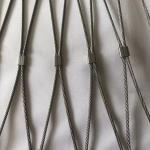 Factory Sale 304 Stainless Steel Wire Rope Mesh Woven Stainless Steel Rope Mesh