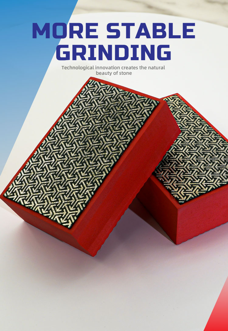 Granite Marble Stone Grinding And Polishing Pad Hand Diamond Tools Metal Bond And Resin Bond Scouring Abrasive