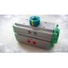 Buy cheap 90 degree rack and pinion pneumatic rotary actuator Pneumo actuators green from wholesalers