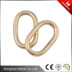 High quality metal Oval shape ring buckle for bag parts,16.22*32.20mm,Oval ring
