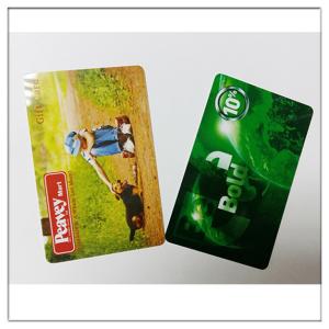 Wholesale Plastic business PVC cards printing ，pvc plastic business cards printing from china suppliers