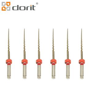 Wholesale 6pcs Endo Rotary Files Gold Heat Activation SX F3 CE ISO Endodontic Files from china suppliers