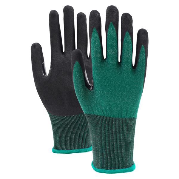 A2 Cut-Resistant Abrasion-Resistant Safety Gloves Lightweight Flexible Fit Sandy