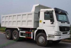 Wholesale HOWO 266hp dump Truck / tipper truck fuel tank 300L with 16.5m3 cargo box volume from china suppliers