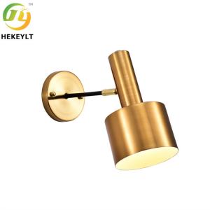 Wholesale Indoor Decoration Gold Copper Modern Wall Light E26 Nordic Fashionable from china suppliers