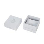 1 Slot Watch Packaging Boxes White Watch Box With Foil Stamping Logo