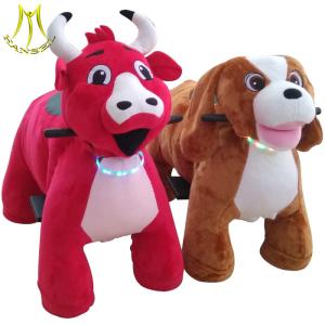 Wholesale Hansel amusement park equipment kids electric ride on animals toys from china suppliers