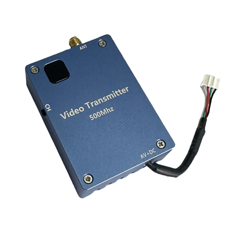 2W Wireless Analog VTX VRX 12V DC 500-600Mhz FPV Drone Video Transmitter with 8 Channels and Wireless Video Transmission