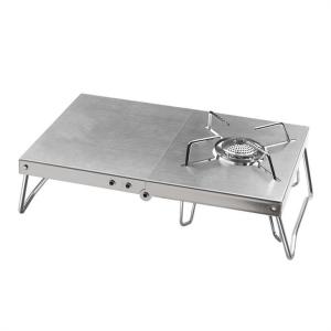 Wholesale Gas Stainless Steel Camping Stove, Camping Accessories Portable Gas Grill, Camping Camp Range Chef Griddle Outdoor from china suppliers