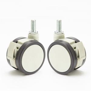 Wholesale Metal Plastic Furniture Transport Wheels Ball / Plain Bearing Zinc / Chrome Plated from china suppliers