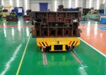 Steel Loading Rail Transfer Cart For Industry Field Large Load Capacity
