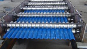 Wholesale 6 - 15m / Min Rolling Speed Roof Roll Forming Machine 0.4 - 0.7mm Material Thickness from china suppliers