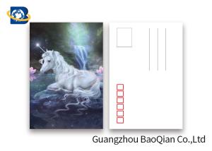Wholesale Souvenir Gift 3D Lenticular Card With Customized Logo / Lenticular Photo Printing Postcard from china suppliers