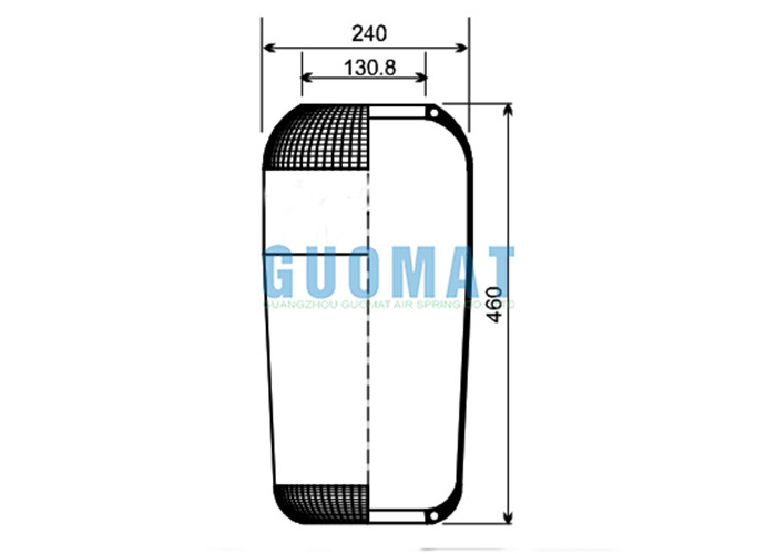 Contitech 9015 Goodyear MAN Truck Suspension Rubber Air Bellow 916 N1 Passenger Car Airbag