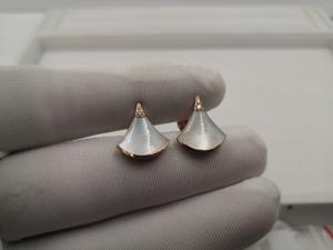 Wholesale No Diamond Custom Gold Jewelry DIVA Earring In 18kt Gold White Gold With Gemstone from china suppliers