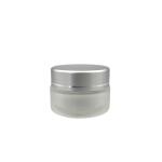 Round 20g Custom Glass Cosmetic Jars Packaging Diameter 4.7cm Height 3.2cm