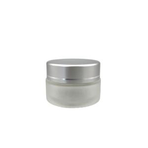 Wholesale Round 20g Custom Glass Cosmetic Jars Packaging Diameter 4.7cm Height 3.2cm from china suppliers