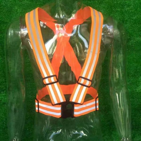 Fashion Motorcycle Bike Drivers Cyclists Fluorescent Reflective Strap Safety