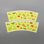 Storaenso Single PE Coated Paper Cup Fan Die Cut Food Grade