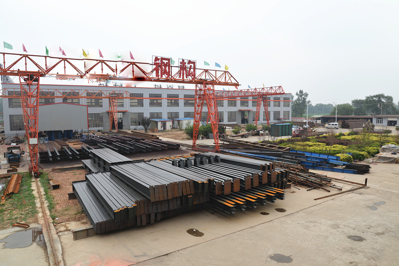 Efficiently Designed Steel Warehouse Buildings Prefabricated With Aluminum Alloy Window