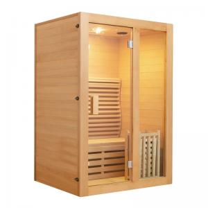 Wholesale Hemlock Wood One Person Sauna Steam Room Traditional from china suppliers