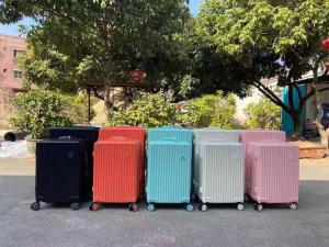 Wholesale New Popular ABS PC Unisex Travel Luggage Bag Set Trolley Suitcase Baggage from china suppliers