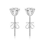 Classic Design 18k Lab Grown Diamond Earrings Jewelry Best seller Round shape