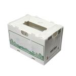 3.5mm Corn Corrugated Plastic Moving Boxes Matt Lamination Printing