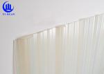 1.0mm Transparent Roofing Sheets For Skylight Fiber Glass Plastic Roof Tiles