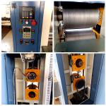 20kW Power Wood Grain Embossing Machine for MDF and Solid Wood Board Steel Doors