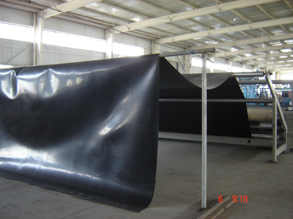 Waterproof Membrane for Ponds Textured HDPE Geomembrane Black Sheet 0.1-3.0 Thickness