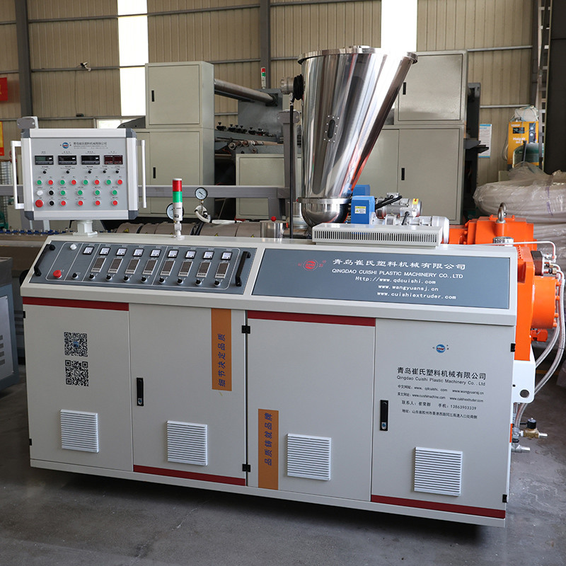 PE HDPE LDPE PPR Plastic Water Gas Oil Supply Pipe Tube Extrusion Production Line
