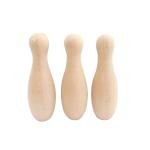 Customer Logo Wooden Balance Toy Kid Parent Wood Bowling Ball